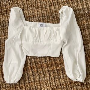 Brand New Princess Polly White Top